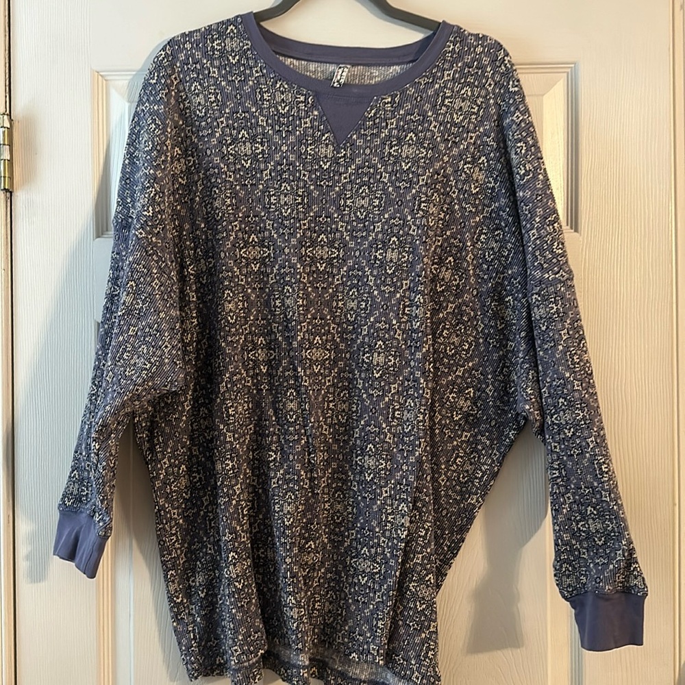 Free People light knit sweater